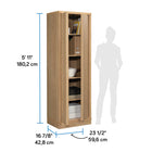 Sauder - Meuble de rangement Merton Hall - Frêne Harmony-8