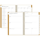 Cambridge - Agenda hebdomadaire/mensuel WorkStyle Focus 2026 - 8 1/2 po H x 5 1/2 po l - argile - bilingue-12 mois de planification hebdomadaire/mensuelle