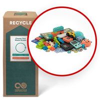 TerraCycle - Jouets - Zero Waste Box- Grande-Veuillez nous envoyer tout objet utilisé pour jouer, y compris les jouets électroniques.