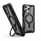 UAG - Coque Plasma XTE robuste avec MagSafe pour iPhone 16 Pro Max - Noire/Orange-Compatible avec la charge sans fil de la plupart des chargeurs sans fil tiers