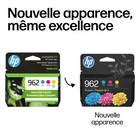 HP â€“ Emballage assorti d'encre d'origine HP 962 CMJ, paq./3 (3YP00AN#140)-D'origine