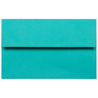 JAM Paper - Enveloppes d'invitation colorées A10 - 6 x 9,5 - bleu mer recyclé - paquet de 50-Nos enveloppes sont fabriquées à partir de 30 % de papier recyclé de 24 lb et comportent une fermeture en gomme à rabat droit avec une finition lisse
