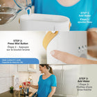 Bell+Howell - Ventilateur rafraîchissant portable rechargeable à brumisation Aqua Air-Double ventilateur brumisateur: deux ventilateurs rotatifs avec moteur numérique bldc pour diriger la brise exactement où vous le souhaitez
