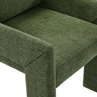 Modway - Daven Tissu Chaise de salle à manger rembourrée in Feuillage-8
