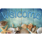 Ashley Productions - The Original Fun Mat - Tapis de Bienvenue - 18" x 30" - Bienvenue à la Vie de Plage-Mesures et design : Le tapis de bienvenue "Beach Life" mesure 18 po x 30 po.