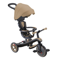 Globber - Tricycle Explorer – Sable-Tricycle 4-en-1 et draisienne pour les tout-petits à partir de 10 mois et les enfants de 2 à 5 ans, offrant une utilisation maximale du produit à différentes étapes de croissance