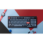 Keychron - V5 Max RGB Wireless Mechanical Keyboard - Banana Switch - 96% Layout with Knob - Carbon Black-PCB remplaçable à chaud : Personnalisez votre expérience de frappe à la volée avec le PCB remplaçable à chaud, vous permettant de personnaliser votre clavier facilement sans soudure, prenant en charge divers interrupteurs mécaniques de style MX.