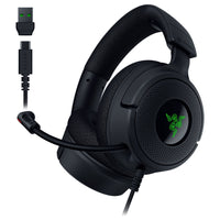 Razer - Kraken V4 X Casque Gaming Filaire-Haut-parleurs en titane de 40 mm razer triforce_x000D_
