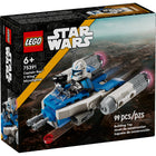 LEGO - Microfighter Captain Rex Y-Wing Star Wars - 99 pièces-Jouet à construire rapidement LEGO Star Wars : Le vaisseau spatial The Clone Wars