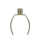 Monarch Specialties - Luminaire - 24 po H Lampe De Table - Béton Noir - Abat-Jour Ivoire / Crème - Moderne-6