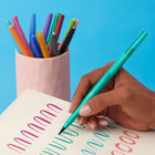 Paper Mate - Flair - Stylos-feutres doubles - Pointes pinceau et moyennes (0,7 mm) - Assortiment - paquet de 8-10