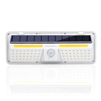 Bell + Howell - Bionic XL Applique murale à DEL à détecteur de mouvement étanche-Applique murale Bionic XL - oubliez l’entrepreneur ou la boîte à outils la lampe murale Bell + Howell 1000 Lumen est 100% solaire et sans fil, l’installation prend 3 minutes, utilisez simplement l’adhésif inclus et collez la lumière là où vous en avez besoin - même sur la brique