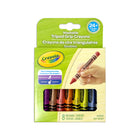 Crayola Crayons de cire lavables triangulaires My First - paquet de 8-La forme unique aide à guider les petits doigts dans la position du trépied pour un dessin plus ciblé et contrôlé.