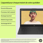HP - Ordinateur portable 15,6 po - Processeur Intel N100, 128 Go SSD, 4 Go RAM, Windows 11 Famille en mode S avec 1 an d'abonnement à Microsoft 365-Microsoft Copilot : Donnez un coup de fouet à votre créativité et à votre productivité avec Microsoft Copilot. Il complète vos capacités et votre créativité avec une assistance intelligente et des réponses pertinentes. Désormais, la clé Copilot permet d’accéder au moteur clé, accéder à cet assistant intelligent alimenté par l’IA d’une simple pression sur un bout