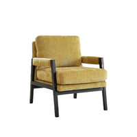 Brassex - Chaise d'appoint 932750 Hugo - jaune-Esthétique de design moderne