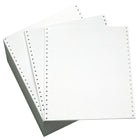 Domtar - Papier continu - 1 pli - perforation de 0,5 po - 2700 feuilles-Couleur: blanc