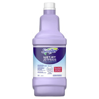 Swiffer - Recharge de nettoyant multi-surfaces et bois Wetjet, parfum Agrumes sucrés et entrain – 1,25 L-Le flacon de recharge économique permet de nettoyer pendant 2 à 3 mois dans des conditions normales d’utilisation