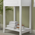 Modway - Altura 24" Armoire de toilette de salle de bain (lavabo non inclus) - Blanc-Bassin d’évier et installations non inclus