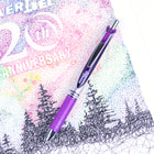 Pentel EnerGel Rétractable Stylo à Encre Gel (0,7mm), Violet Ensemble Stylo et Encre Recharge-0.7mm