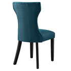 Modway - Silhouette Restauration Fauteuil d’appoint - Azure-Rembourrage fin en polyester
