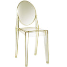 Modway - Casper Chaises de salle à manger Ensemble de 2 - Jaune-Empilables
