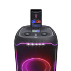 JBL - PartyBox Ultimate - Imposante Enceinte de Soirée, avec un Son Puissant, un Jeu de Lumière Multidimensionnel et un Design Résistant aux Éclaboussures-Vous voulez un son JBL Pro original encore plus rugissant ? Couplez deux enceintes en stéréo pour une scène sonore plus large. Pour vos plus grands événements, plusieurs PartyBox peuvent être connectées sans fil.