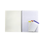 Hilroy - Core+ Cahier - 10,5 x 8 po - 80 pages - couleurs variées-Brillance 90 