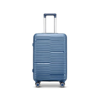 TRAVLR - Valise grande rigide légère de 28 po - Bleu corail-Fabriqué en polypropylene 
