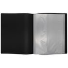 Staples - Cahier de présentation à 20 pochettes, couleurs variées-Pochette transparente à la couverture personnalisable