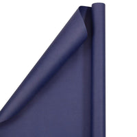 JAM PAPER - Papier cadeau mat - 76 cm x 7,6 m - Bleu présidentiel mat - Paquet de 2- Couleur : Bleu royal mat