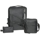 Club Rochelier - Sac à dos 3 pièces – Noir-Support intérieur pour ordinateur portable rembourré en mousse EPE