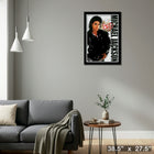 Jackson M BAD Tribute - Impression encadree - 38" x 27"-Prêt à accrocher - livré entièrement assemblé