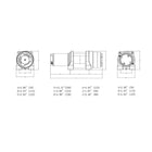 NovaWinch FENIX treuil électrique 12 V, capacité de 3 500 lb avec câble synthétique, interrupteur au guidon et télécommande-Vitesse de ligne rapide de 24 pi/min à vide et 10,2 pi/min à pleine charge
