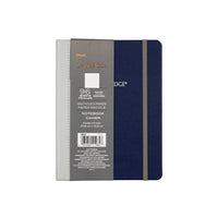 Cambridge - Carnet Recy Penloop - 8" x 6" - Marine-Étui enveloppant, relié avec un porte-stylo composé à 20 % de matériaux recyclés. 