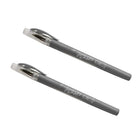 Marvy Uchida – Stylos à gel – 0,7 mm – argent – paquet de 2-Couleur :  argent