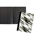 Hilroy - Journal gris et noir, grain de bois - 6 po x 8 po - 96 Feuilles-Reliure cartonnée 