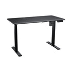 Cougar - ROYAL MOSSA 120 Bureau Debout Électrique - Noir-Conçu avec des bords incurvés pour améliorer le confort et la détente pour vos coudes pendant le travail