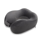 Bugatti - Oreiller de Voyage Ergonomique - Gris-Forme ergonomique adaptée à la courbure naturelle de votre cou