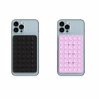 Blu Element - Poignée PhoneSquid - Noir & Lavande - Paquet de 2-Compatibilité universelle : fonctionne avec tous les smartphones