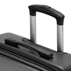 Swiss Gear - Grande valise pivotante 84 po - gris foncé -Panneau séparateur zippé avec une pochette humide intégrée et une poche plate pour le rangement