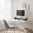 Decent Living Moniteur Stand/Riser - Érable-Dimensions du support : 880 x 200 x 110 mm / 34,5 x 8 x 4,35 in