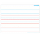 Ashley Productions - ASH97002 Smart Poly PosterMat Pals Économiseurs d'espace - 13" x 9-1/2" - Écriture manuscrite 3/4" - Ensemble de 10-Utilisez avec des marqueurs effaçables à sec ou à base d'eau et des crayons lavables. Surface inscriptible/effaçable.