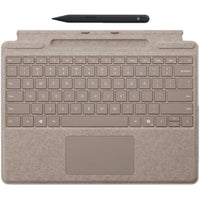Microsoft - Clavier copilote Surface Pro avec stylet fin - Dune - Anglais-Pour Surface Pro, 8, 9 et 10
