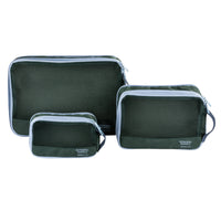 General Supply Goods + Co - Cubes de rangement pour le voyage - Paquet de 3-L’ensemble comprend les cubes suivants : très petit (11 x 19 x 6 cm), petit (18 x 25,5 x 8 cm) et moyen (25,5 x 36 x 8 cm)