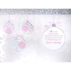 Rosedale - Cartes de souhaits Noël Gold / Enveloppes - 5-1/2 po x 8 po - Souhaits de la Saison: Brillant - Paquet de 6-Imprimées sur un papier de qualité non couché