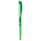 BIC - Surligneurs Brite Liner, pointe biseautée - couleurs variées - Paquet de 24-Pointe biseautée pour surligner largement ou pour souligner avec finesse