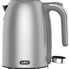 Salton - bouilloire numérique NuRetro 1,7 l - argent métallisé-Capacité de 1,7 L/7 tasses, idéale afin de chauffer suffisamment d’eau pour plusieurs breuvages ou de remplir une cafetière à piston en une seule fois.