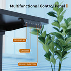 ShoppingAll - Bureau debout électrique à double moteur 48 larg. po - Noir-Le plateau de la table mesure 120cm / 47.2" W et 60cm / 23.6" L.