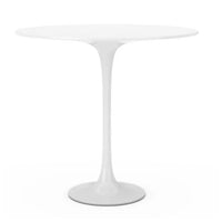 Table d'appoint ronde Plata Import 20,5 MDF - Blanche-Pièce polyvalente et élégante qui complète parfaitement tout espace contemporain