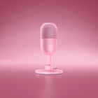 Razer - Seiren V3 Mini - Quartz-Créez le cadre parfait à partir d'une plateforme puissante. Personnalisez l'éclairage du micro, définissez des taux d'échantillonnage et des débits binaires dignes d'un studio, gérez le mixage de votre stream afin de définir des niveaux de volume séparés pour la lecture et votre stream, et bien plus encore